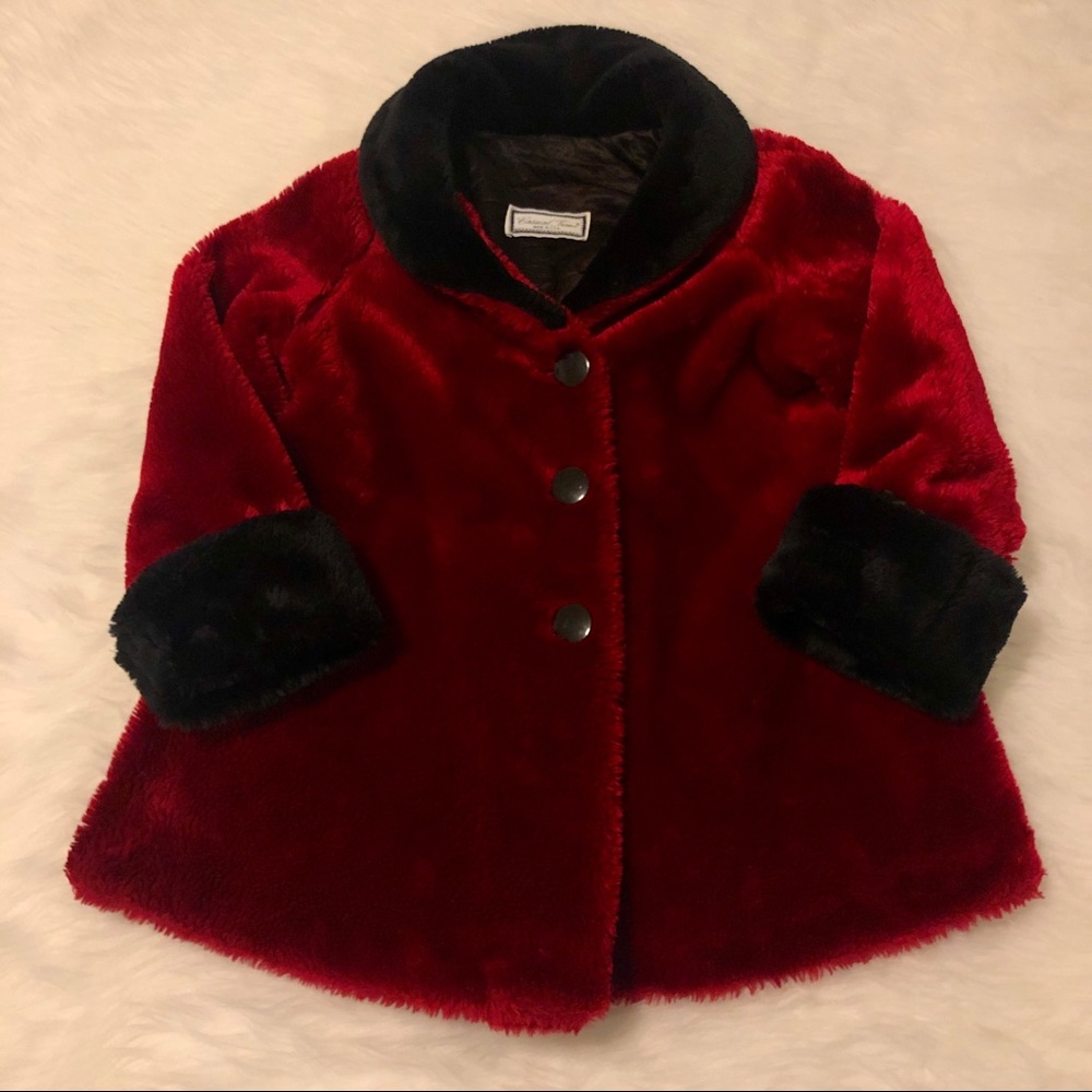 Faux Fur Coat (Girls)